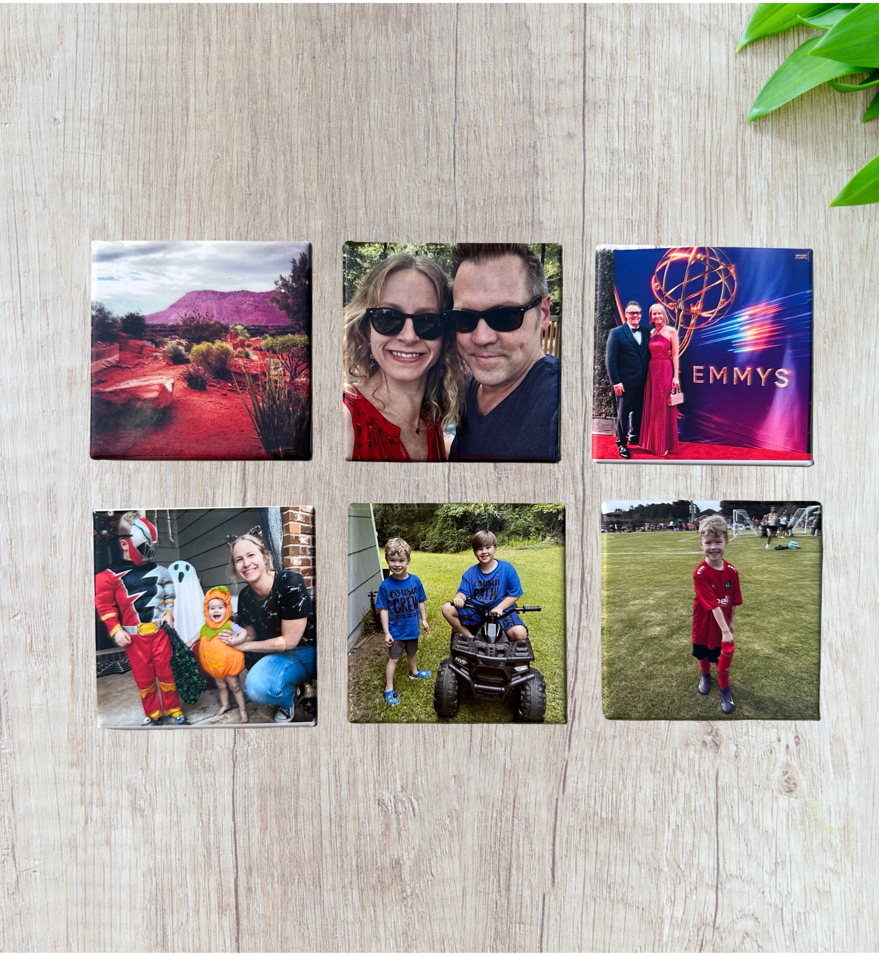 6 Custom Photo Magnets